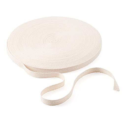 Baumwoll-Twill-Klebeband, weiches Schrägband, 0,9 cm, Fischgrätenmuster, Wimpelkette für Heimwerker, Schwarz, 45,7 m von YXBZKGDCNG