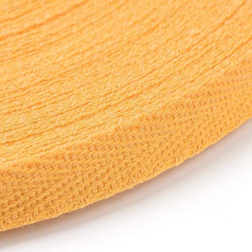 Baumwoll-Twill-Klebeband, weiches Schrägband, 0,9 cm, Fischgrätenmuster, Wimpelkette für Heimwerker, Schwarz, 45,7 m von YXBZKGDCNG