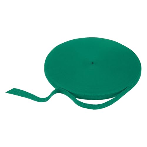 Baumwoll-Twillband, 0,9 cm, 45,7 m, Fischgräten-Gurtband, Rolle, Schrägband für Bastelarbeiten, Nähen, Geschenkverpackungen, Grün Baumwoll-Twillband, 0,9 cm, 45,7 m, Fischgräten-Gurtband, Rolle, Schrägband für Bastelarbeiten, Nähen, Geschenkverpackungen, Grün von YXBZKGDCNG