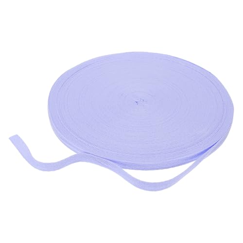 Baumwoll-Twillband, 0,9 cm, 45,7 m, Fischgräten-Gurtband, Rolle, Schrägband für Bastelarbeiten, Nähen, Geschenkverpackungen, Hellviolett Baumwoll-Twillband, 0,9 cm, 45,7 m, Fischgräten-Gurtband, Rolle, Schrägband für Bastelarbeiten, Nähen, Geschenkverpackungen, Hellviolett von YXBZKGDCNG