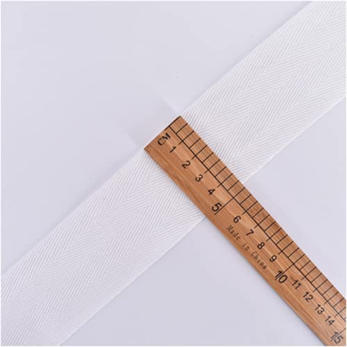Baumwoll-Twillband, 50 mm, Wimpelkette, Fischgrätenband, Schrägband zum Nähen, 20 Farben, 5,1 cm breit (5 m, Rosa) von YXBZKGDCNG