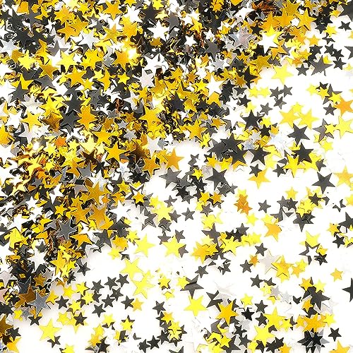 Goldene Stern-Pailletten, 6000 Stück, DIY-Stern-Konfetti, Glitzerstern, Tisch-Konfetti, Metallfolie, Sterne, 6 mm, Tisch-Konfetti-Folie, glitzernde Sterne, Pailletten für Party, Hochzeit, Festival, Goldene Stern-Pailletten, 6000 Stück, DIY-Stern-Konfetti, Glitzerstern, Tisch-Konfetti, Metallfolie, Sterne, 6 mm, Tisch-Konfetti-Folie, glitzernde Sterne, Pailletten für Party, Hochzeit, Festival, von YXBZKGDCNG