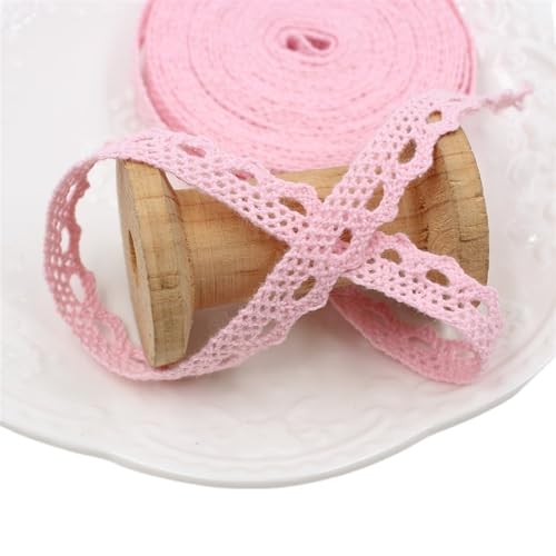 Spitzenband Vintage 10M Multi Farbige Baumwolle Spitze Trimmt Band DIY Kleidung Hometextile Rand Verschönerung Handgemachte Stoff Material(16) von YXINAER