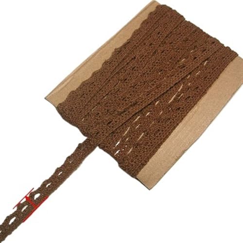 Spitzenband Vintage 10M Multi Farbige Baumwolle Spitze Trimmt Band DIY Kleidung Hometextile Rand Verschönerung Handgemachte Stoff Material(29) von YXINAER