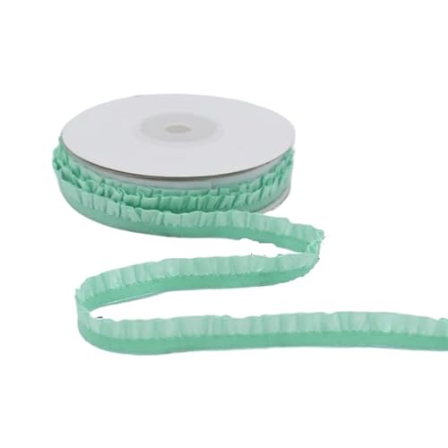 Spitzenband Vintage 5 Yards Plissee Stretch Spitze Trim Band gekräuselt elastische Kopf kleid Geschenk Box Schleife dekorative DIY Handwerk liefert(11) von YXINAER