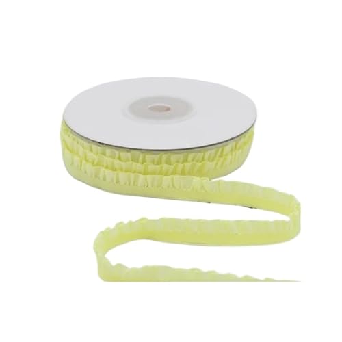 Spitzenband Vintage 5 Yards Plissee Stretch Spitze Trim Band gekräuselt elastische Kopf kleid Geschenk Box Schleife dekorative DIY Handwerk liefert(14) von YXINAER
