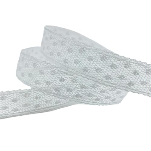 Spitzenband Vintage 50 Yards/Lot Spitzenband Kunsthandwerk Besticktes Spitzenbesatzband for Handgemachte Spitzenkleidung Dekorationen DIY Nähstoff(01) von YXINAER