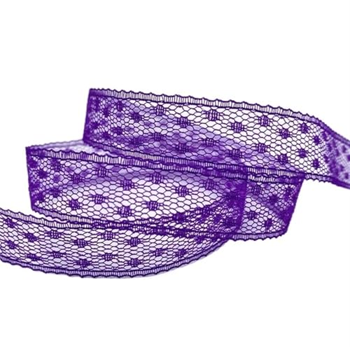 Spitzenband Vintage 50 Yards/Lot Spitzenband Kunsthandwerk Besticktes Spitzenbesatzband for Handgemachte Spitzenkleidung Dekorationen DIY Nähstoff(21) von YXINAER