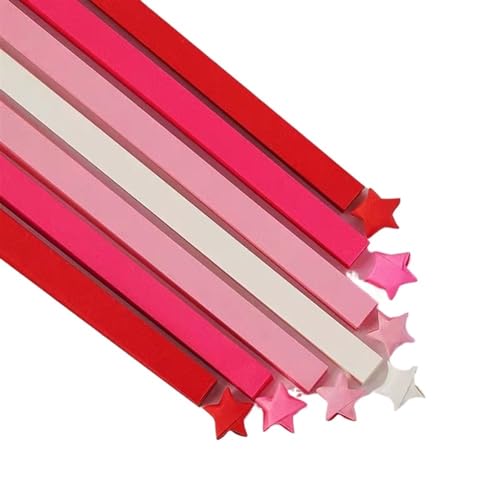 YXINAER Origami Sterne Papier 540 Stück Bunte Papiere mit Glücksstern-Motiv, for Selbermachen, handgefertigte Origami-Papierstreifen, Dekor-Faltpapier for Kunsthandwerk(3) von YXINAER