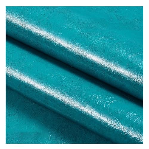 Kunstleder Selbstklebend Leather Repair Patch Self Adhesive Leather Couch Repair Kit DIY Large Vinyl Repair Tape, Reupholster Leather Patches for Furniture Couch Chairs Car Seat(Peacock blue) von YXLYFDLY