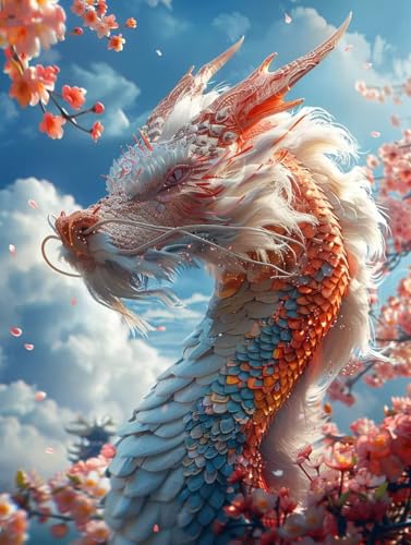 5D Diamond Painting Drachen, Himmel Diamond Painting Erwachsene Anfänger, DIY Full Diamont Crystal Art Basteln Erwachsene Kreuzstich Stickerei Kunst Malerei für Wand Deko 80 x 110 cm -yxy250643 5D Diamond Painting Drachen, Himmel Diamond Painting Erwachsene Anfänger, DIY Full Diamont Crystal Art Basteln Erwachsene Kreuzstich Stickerei Kunst Malerei für Wand Deko 80 x 110 cm -yxy250643 von YXYBBBDOU