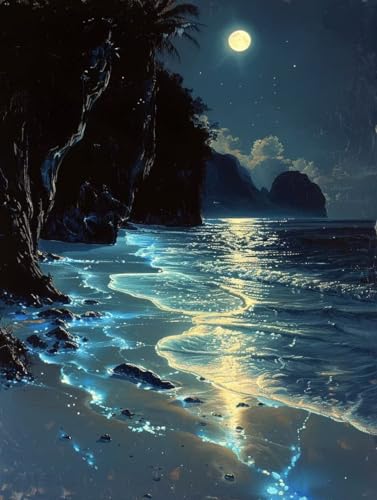 5D Diamond Painting Ozean, Landschaft Diamond Painting Erwachsene Anfänger, DIY Full Diamont Crystal Art Basteln Erwachsene Kreuzstich Stickerei Kunst Malerei für Wand Deko 50 x 70 cm -yxy250669 5D Diamond Painting Ozean, Landschaft Diamond Painting Erwachsene Anfänger, DIY Full Diamont Crystal Art Basteln Erwachsene Kreuzstich Stickerei Kunst Malerei für Wand Deko 50 x 70 cm -yxy250669 von YXYBBBDOU