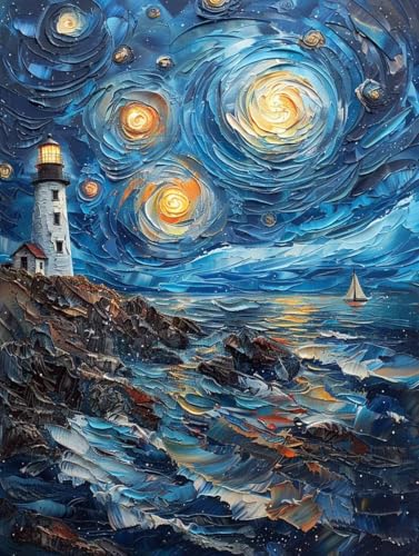 5D Diamond Painting Sternenhimmel, Ozean Diamond Painting Erwachsene Anfänger, DIY Full Diamont Crystal Art Basteln Erwachsene Kreuzstich Stickerei Kunst Malerei für Wand Deko 35 x 50 cm -yxy2506D5 5D Diamond Painting Sternenhimmel, Ozean Diamond Painting Erwachsene Anfänger, DIY Full Diamont Crystal Art Basteln Erwachsene Kreuzstich Stickerei Kunst Malerei für Wand Deko 35 x 50 cm -yxy2506D5 von YXYBBBDOU