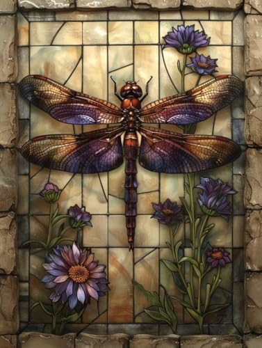 5D Diamond Painting Tier, Landschaft Diamond Painting Erwachsene Anfänger, DIY Full Diamont Crystal Art Basteln Erwachsene Kreuzstich Stickerei Kunst Malerei für Wand Deko 50 x 70 cm -yxy250663 von YXYBBBDOU