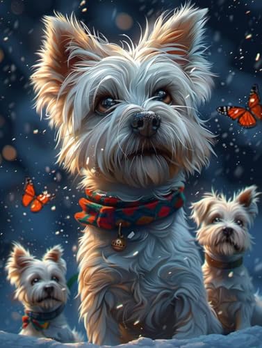 5D Diamond Painting Tier, Winter Diamond Painting Erwachsene Anfänger, DIY Full Diamont Crystal Art Basteln Erwachsene Kreuzstich Stickerei Kunst Malerei für Wand Deko Asthetik 100 x 135 cm -yxy2506ME 5D Diamond Painting Tier, Winter Diamond Painting Erwachsene Anfänger, DIY Full Diamont Crystal Art Basteln Erwachsene Kreuzstich Stickerei Kunst Malerei für Wand Deko Asthetik 100 x 135 cm -yxy2506ME von YXYBBBDOU