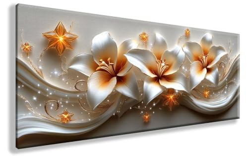 Diamond Painting Blumen, Anlage Diamond Painting Erwachsene Groß XXL 100X300cm, 5D Crystal Art Erwachsene Stickerei Kreuzstich Bilder Mosaik Bastelset für Room Decor Wanddeko, Geschenke, Model 128 Diamond Painting Blumen, Anlage Diamond Painting Erwachsene Groß XXL 100X300cm, 5D Crystal Art Erwachsene Stickerei Kreuzstich Bilder Mosaik Bastelset für Room Decor Wanddeko, Geschenke, Model 128 von YXYBBBDOU