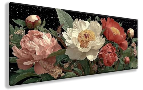 Diamond Painting Blumen, Anlage Diamond Painting Erwachsene Groß XXL 30X60cm, 5D Crystal Art Erwachsene Stickerei Kreuzstich Bilder Mosaik Bastelset für Wanddeko Wohnzimmer, Deko Schlafzimmer Model830 Diamond Painting Blumen, Anlage Diamond Painting Erwachsene Groß XXL 30X60cm, 5D Crystal Art Erwachsene Stickerei Kreuzstich Bilder Mosaik Bastelset für Wanddeko Wohnzimmer, Deko Schlafzimmer Model830 von YXYBBBDOU