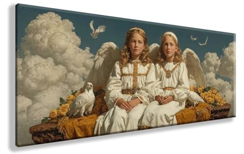 Diamond Painting Engel, Landschaft Diamond Painting Erwachsene Groß XXL 100X300cm, 5D Crystal Art Erwachsene Stickerei Kreuzstich Bilder Mosaik Bastelset für Wanddeko, Aesthetic Room Decor, Model 100 Diamond Painting Engel, Landschaft Diamond Painting Erwachsene Groß XXL 100X300cm, 5D Crystal Art Erwachsene Stickerei Kreuzstich Bilder Mosaik Bastelset für Wanddeko, Aesthetic Room Decor, Model 100 von YXYBBBDOU