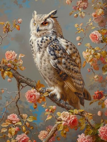 Diamond Painting Erwachsene, Eule Diamant Painting Bilder Landschaft Muster Design, DIY 5D Full Diamant Crystal Art, Mosaik Bastelset Erwachsene für Deko Wohnzimmer, Geschenke 80x110cm -yxy2506J8 Diamond Painting Erwachsene, Eule Diamant Painting Bilder Landschaft Muster Design, DIY 5D Full Diamant Crystal Art, Mosaik Bastelset Erwachsene für Deko Wohnzimmer, Geschenke 80x110cm -yxy2506J8 von YXYBBBDOU