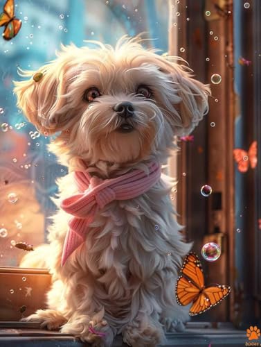 Diamond Painting Erwachsene, Hund Diamant Painting Bilder Tier Muster Design, DIY 5D Full Diamant Crystal Art, Mosaik Bastelset Erwachsene für Deko Wohnzimmer, Geschenke für Frauen 70x95cm -yxy250618 Diamond Painting Erwachsene, Hund Diamant Painting Bilder Tier Muster Design, DIY 5D Full Diamant Crystal Art, Mosaik Bastelset Erwachsene für Deko Wohnzimmer, Geschenke für Frauen 70x95cm -yxy250618 von YXYBBBDOU