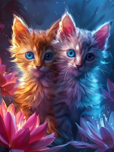 Diamond Painting Erwachsene, Katze Diamant Painting Bilder Tier Muster Design, DIY 5D Full Diamant Crystal Art, Mosaik Bastelset Erwachsene für Deko Wohnzimmer, Geschenke 80x110cm -yxy2506JLT4B Diamond Painting Erwachsene, Katze Diamant Painting Bilder Tier Muster Design, DIY 5D Full Diamant Crystal Art, Mosaik Bastelset Erwachsene für Deko Wohnzimmer, Geschenke 80x110cm -yxy2506JLT4B von YXYBBBDOU