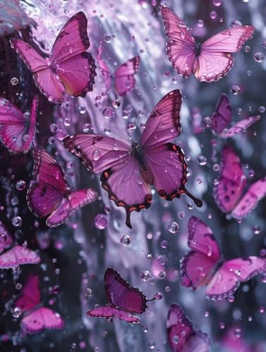 Diamond Painting Erwachsene, Schmetterling Diamant Painting Bilder Landschaft Muster Design, DIY 5D Full Diamant Crystal Art, Mosaik Bastelset Erwachsene für Deko Wohnzimmer 80x110cm -yxy25066R Diamond Painting Erwachsene, Schmetterling Diamant Painting Bilder Landschaft Muster Design, DIY 5D Full Diamant Crystal Art, Mosaik Bastelset Erwachsene für Deko Wohnzimmer 80x110cm -yxy25066R von YXYBBBDOU
