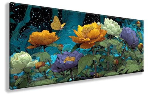 Diamond Painting Erwachsene Blumen Diamond Art Schmetterling Diamant Painting Bilder Erwachsene DIY Crystal Art Malerei Anfänger Bastelset für Zimmer Deko, Geschenke für Frauen, 100X300cm, Model 121 Diamond Painting Erwachsene Blumen Diamond Art Schmetterling Diamant Painting Bilder Erwachsene DIY Crystal Art Malerei Anfänger Bastelset für Zimmer Deko, Geschenke für Frauen, 100X300cm, Model 121 von YXYBBBDOU