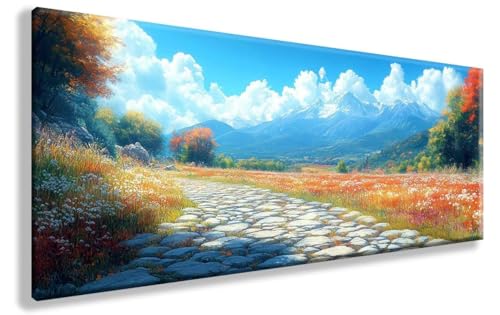 Diamond Painting Erwachsene Landschaft Diamond Art Gebirge Diamant Painting Bilder Erwachsene DIY Mosaik Crystal Art Malerei Anfänger Bastelset für Wanddeko, Geschenke für Frauen, 100X300cm, Model 125 Diamond Painting Erwachsene Landschaft Diamond Art Gebirge Diamant Painting Bilder Erwachsene DIY Mosaik Crystal Art Malerei Anfänger Bastelset für Wanddeko, Geschenke für Frauen, 100X300cm, Model 125 von YXYBBBDOU
