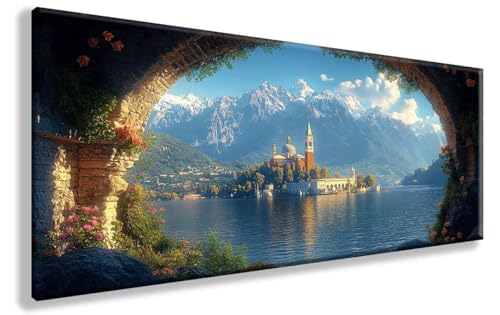 Diamond Painting Erwachsene Landschaft Diamond Art Gebirge Diamant Painting Bilder Erwachsene DIY Mosaik Crystal Art Malerei Anfänger Bastelset für Wanddeko, Geschenke für Frauen, 40X80cm, Model 797 Diamond Painting Erwachsene Landschaft Diamond Art Gebirge Diamant Painting Bilder Erwachsene DIY Mosaik Crystal Art Malerei Anfänger Bastelset für Wanddeko, Geschenke für Frauen, 40X80cm, Model 797 von YXYBBBDOU