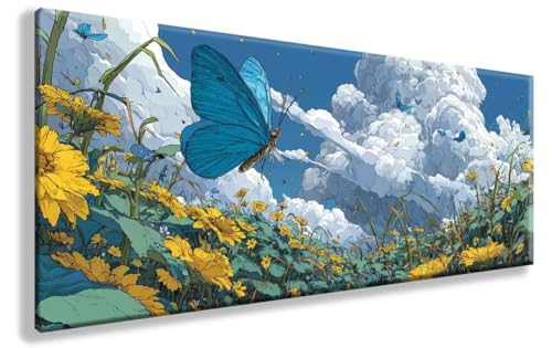 Diamond Painting Erwachsene Landschaft Diamond Art Schmetterling Diamant Painting Bilder Erwachsene Mosaik Crystal Art Malerei Anfänger Bastelset für Zimmer Wanddeko Schlafzimmer, 60X120cm, Model 827 Diamond Painting Erwachsene Landschaft Diamond Art Schmetterling Diamant Painting Bilder Erwachsene Mosaik Crystal Art Malerei Anfänger Bastelset für Zimmer Wanddeko Schlafzimmer, 60X120cm, Model 827 von YXYBBBDOU