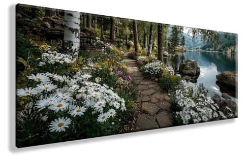 Diamond Painting Erwachsene Landschaft Diamond Art Wald Diamant Painting Bilder Erwachsene DIY Mosaik Crystal Art Malerei Anfänger Bastelset für Wanddeko, Geschenke für Frauen, 80X160cm, Model 875 von YXYBBBDOU
