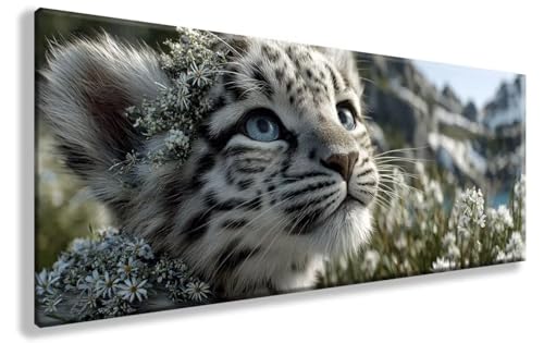Diamond Painting Erwachsene Leopard Diamond Art Tiere Diamant Painting Bilder Erwachsene DIY Mosaik Crystal Art Malerei Anfänger Bastelset für Zimmer Deko, Geschenke für Frauen, 50X100cm, Model 807 Diamond Painting Erwachsene Leopard Diamond Art Tiere Diamant Painting Bilder Erwachsene DIY Mosaik Crystal Art Malerei Anfänger Bastelset für Zimmer Deko, Geschenke für Frauen, 50X100cm, Model 807 von YXYBBBDOU