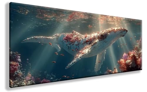 Diamond Painting Erwachsene Wal Diamond Art Ozean Diamant Painting Bilder Erwachsene DIY Mosaik Crystal Art Malerei Anfänger Bastelset für Deko Schlafzimmer, Geschenke für Frauen, 30X60cm, Model 819 Diamond Painting Erwachsene Wal Diamond Art Ozean Diamant Painting Bilder Erwachsene DIY Mosaik Crystal Art Malerei Anfänger Bastelset für Deko Schlafzimmer, Geschenke für Frauen, 30X60cm, Model 819 von YXYBBBDOU