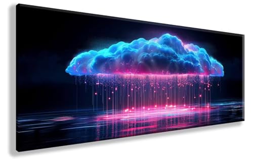 Diamond Painting Erwachsene Wolke Diamond Art Abstrakt Diamant Painting Bilder Erwachsene DIY Mosaik Crystal Art Malerei Anfänger Bastelset für Zimmer Deko, Geschenke für Frauen, 90X180cm, Model 851 von YXYBBBDOU