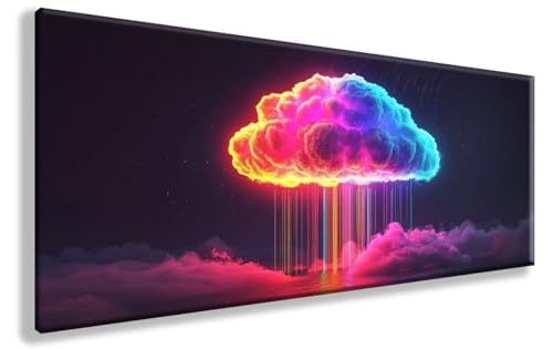 Diamond Painting Erwachsene Wolke Diamond Art Bunt Diamant Painting Bilder Erwachsene DIY Mosaik Crystal Art Malerei Anfänger Bastelset für Zimmer Wanddeko, Geschenke für Frauen, 100X300cm, Model 141 von YXYBBBDOU