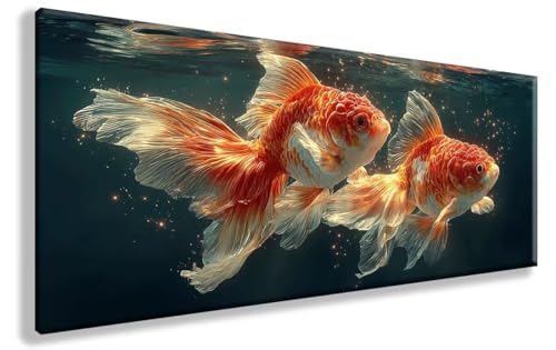 Diamond Painting Fisch, Tiere Diamond Painting Erwachsene Groß XXL 30X60cm, 5D Crystal Art Erwachsene Stickerei Kreuzstich Bilder Mosaik Bastelset für Wanddeko Wohnzimmer, Deko Schlafzimmer Model 802 Diamond Painting Fisch, Tiere Diamond Painting Erwachsene Groß XXL 30X60cm, 5D Crystal Art Erwachsene Stickerei Kreuzstich Bilder Mosaik Bastelset für Wanddeko Wohnzimmer, Deko Schlafzimmer Model 802 von YXYBBBDOU