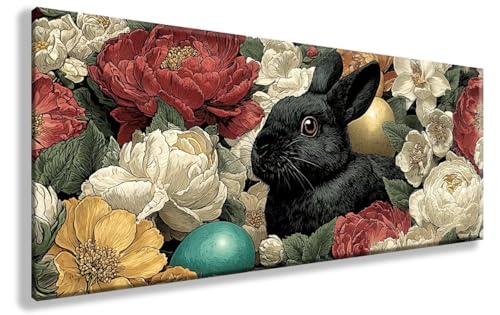 Diamond Painting Kaninchen, Ostern Diamond Painting Erwachsene Groß XXL 30X60cm, 5D Crystal Art Erwachsene Stickerei Kreuzstich Bilder Mosaik Bastelset für Room Decor Wanddeko, Geschenke, Model 812 Diamond Painting Kaninchen, Ostern Diamond Painting Erwachsene Groß XXL 30X60cm, 5D Crystal Art Erwachsene Stickerei Kreuzstich Bilder Mosaik Bastelset für Room Decor Wanddeko, Geschenke, Model 812 von YXYBBBDOU