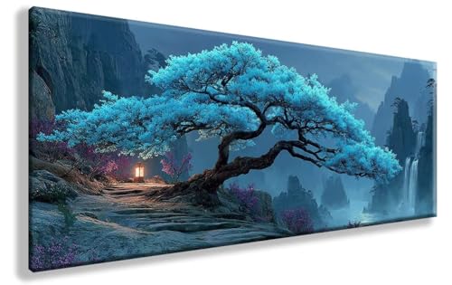 Diamond Painting Landschaft, Baum Diamond Painting Erwachsene Groß XXL 30X60cm, 5D Crystal Art Erwachsene Stickerei Kreuzstich Bilder Mosaik Bastelset für Room Decor Wanddeko, Geschenke, Model 798 Diamond Painting Landschaft, Baum Diamond Painting Erwachsene Groß XXL 30X60cm, 5D Crystal Art Erwachsene Stickerei Kreuzstich Bilder Mosaik Bastelset für Room Decor Wanddeko, Geschenke, Model 798 von YXYBBBDOU