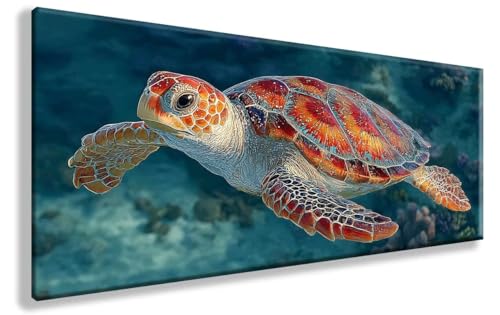 Diamond Painting MeeresschildkröTen, Tiere Diamond Painting Erwachsene Groß XXL 20X40cm, 5D Crystal Art Erwachsene Stickerei Kreuzstich Bilder Bastelset für Wanddeko, Geschenke für Frauen, Model 868 Diamond Painting MeeresschildkröTen, Tiere Diamond Painting Erwachsene Groß XXL 20X40cm, 5D Crystal Art Erwachsene Stickerei Kreuzstich Bilder Bastelset für Wanddeko, Geschenke für Frauen, Model 868 von YXYBBBDOU