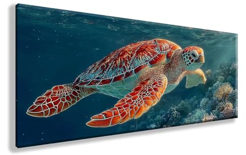 Diamond Painting MeeresschildkröTen, Tiere Diamond Painting Erwachsene Groß XXL 30X60cm, 5D Crystal Art Erwachsene Stickerei Kreuzstich Bilder Bastelset für Wanddeko, Geschenke für Frauen, Model 694 Diamond Painting MeeresschildkröTen, Tiere Diamond Painting Erwachsene Groß XXL 30X60cm, 5D Crystal Art Erwachsene Stickerei Kreuzstich Bilder Bastelset für Wanddeko, Geschenke für Frauen, Model 694 von YXYBBBDOU