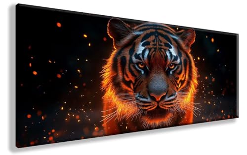 Diamond Painting Tiger, Tiere Diamond Painting Erwachsene Groß XXL 100X300cm, 5D Crystal Art Erwachsene Stickerei Kreuzstich Bilder Mosaik Bastelset für Wanddeko Wohnzimmer, Deko Schlafzimmer Model118 Diamond Painting Tiger, Tiere Diamond Painting Erwachsene Groß XXL 100X300cm, 5D Crystal Art Erwachsene Stickerei Kreuzstich Bilder Mosaik Bastelset für Wanddeko Wohnzimmer, Deko Schlafzimmer Model118 von YXYBBBDOU
