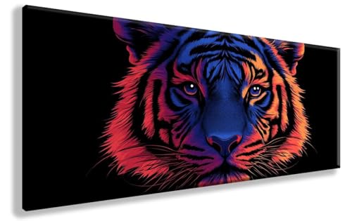 Diamond Painting Tiger, Tiere Diamond Painting Erwachsene Groß XXL 60X120cm, 5D Crystal Art Erwachsene Stickerei Kreuzstich Bilder Mosaik Bastelset für Wanddeko Wohnzimmer, Deko Schlafzimmer Model 690 Diamond Painting Tiger, Tiere Diamond Painting Erwachsene Groß XXL 60X120cm, 5D Crystal Art Erwachsene Stickerei Kreuzstich Bilder Mosaik Bastelset für Wanddeko Wohnzimmer, Deko Schlafzimmer Model 690 von YXYBBBDOU