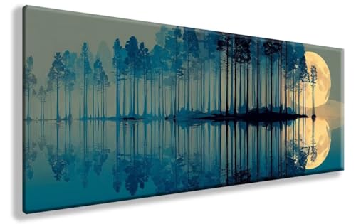Diamond Painting Wald, Mond Diamond Painting Erwachsene Groß XXL 40X80cm, 5D Crystal Art Erwachsene Stickerei Kreuzstich Bilder Mosaik Bastelset für Zimmer Wanddeko Schlafzimmer, Geschenk, Model 804 Diamond Painting Wald, Mond Diamond Painting Erwachsene Groß XXL 40X80cm, 5D Crystal Art Erwachsene Stickerei Kreuzstich Bilder Mosaik Bastelset für Zimmer Wanddeko Schlafzimmer, Geschenk, Model 804 von YXYBBBDOU