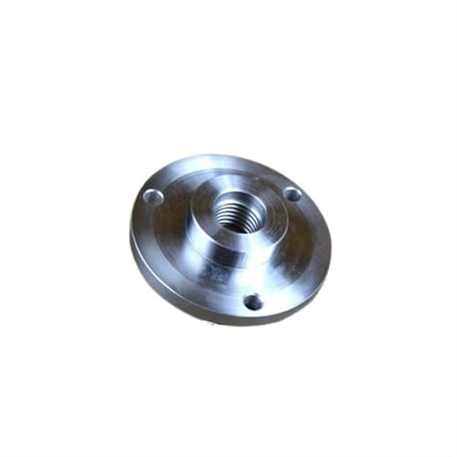 YXYFA Flansch-Rückplatte 1 Zoll x 8 TPI/M33 x 3,5/M18, 80/100/125 mm Holzdrehmaschine Frontplatte Metallfutter, Spindelgewinde-Adapter 1 Stück(100MM X M33 X 3.5) von YXYFA