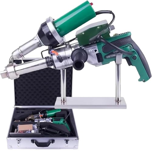 YXYLJOZ 1600W Handextrusionsschweißpistole Kit Handheld-Kunststoffschweißgerät Heißluft-Vinylschweißgerät Extrudermaschine YXYLJOZ 1600W Handextrusionsschweißpistole Kit Handheld-Kunststoffschweißgerät Heißluft-Vinylschweißgerät Extrudermaschine von YXYLJOZ