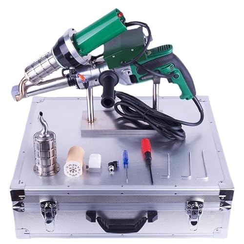 YXYLJOZ 1600w Handextrusionsschweißpistole Kunststoff-Handextruder-Schweißpistole Dual-Heizungs-Pp-HDPE-LDPE-Rohrschweißgerät YXYLJOZ 1600w Handextrusionsschweißpistole Kunststoff-Handextruder-Schweißpistole Dual-Heizungs-Pp-HDPE-LDPE-Rohrschweißgerät von YXYLJOZ