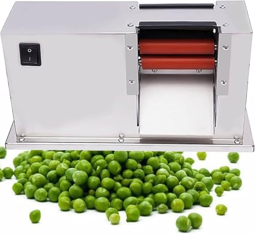 YXYLJOZ Edelstahl-Haushaltserbsenschälmaschine Kommerzielle halbautomatische elektrische Schälmaschine zum Schälen von Erbsen von YXYLJOZ