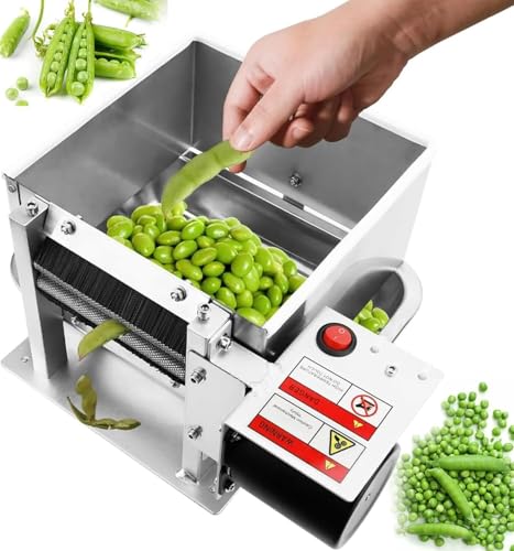 YXYLJOZ Elektrischer Erbsenschäler-Separator Edamame Schäler 40W Edelstahl Leistung 10-15 kg/h YXYLJOZ Elektrischer Erbsenschäler-Separator Edamame Schäler 40W Edelstahl Leistung 10-15 kg/h von YXYLJOZ