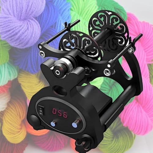 YXYLJOZ Garnwickler mit Digitalanzeige | Automatischer Stricken Wolle Garn Wickler | Einfaches Umschalten zwischen Vorwärts- und Rückwärtsgang YXYLJOZ Garnwickler mit Digitalanzeige | Automatischer Stricken Wolle Garn Wickler | Einfaches Umschalten zwischen Vorwärts- und Rückwärtsgang von YXYLJOZ