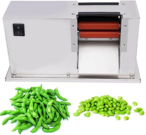 YXYLJOZ Halbautomatischer Erbsenschäler aus Edelstahl 20W elektrischer Erbsenschäler 22 lbs pro Stunde Produktion kommerzieller Erbsenschäler YXYLJOZ Halbautomatischer Erbsenschäler aus Edelstahl 20W elektrischer Erbsenschäler 22 lbs pro Stunde Produktion kommerzieller Erbsenschäler von YXYLJOZ